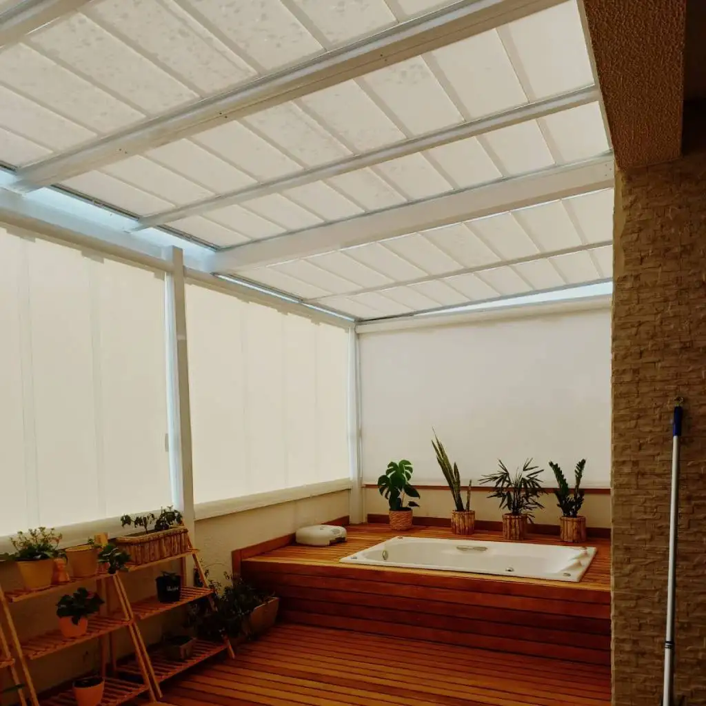 Sky Light Tela Solar 3% Cinza